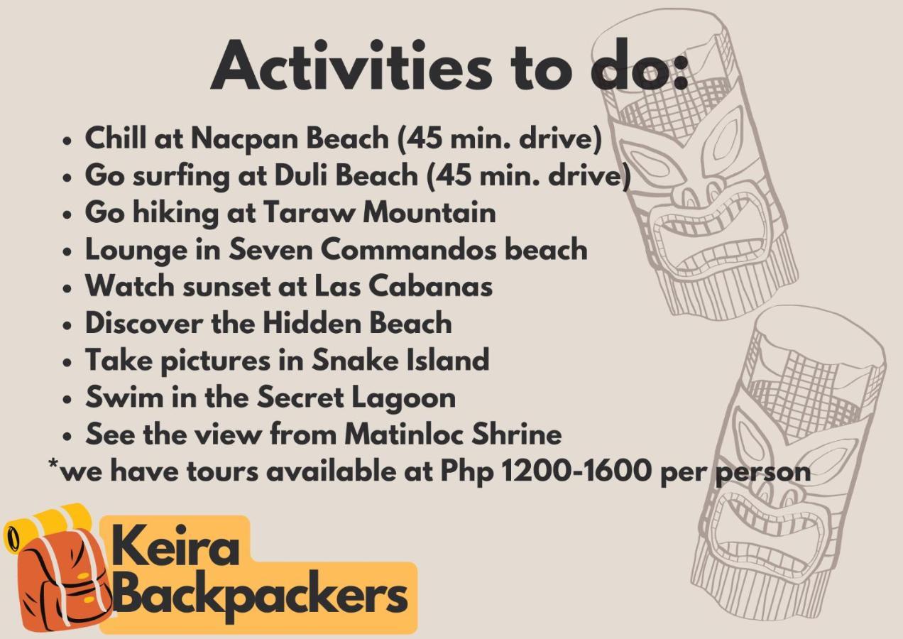 Keira Backpackers Hotel El Nido Luaran gambar